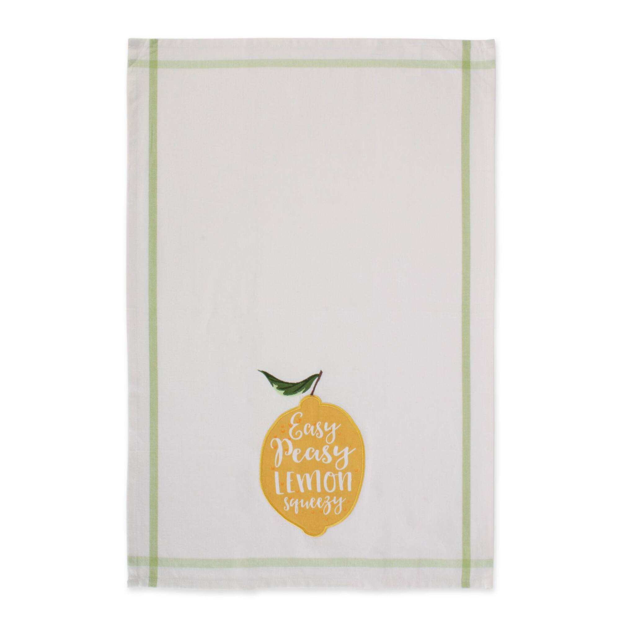 DII® Lemon Bliss Kitchen Textiles Dishtowel Set